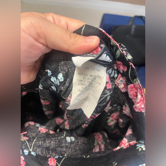 Layered Printed Skirt‎ 100% Cotton Size 10 belt looped wais western Collection - Picture 7 of 13